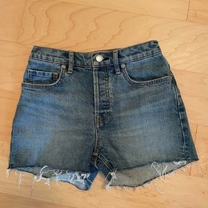 Everlane high rise shorts